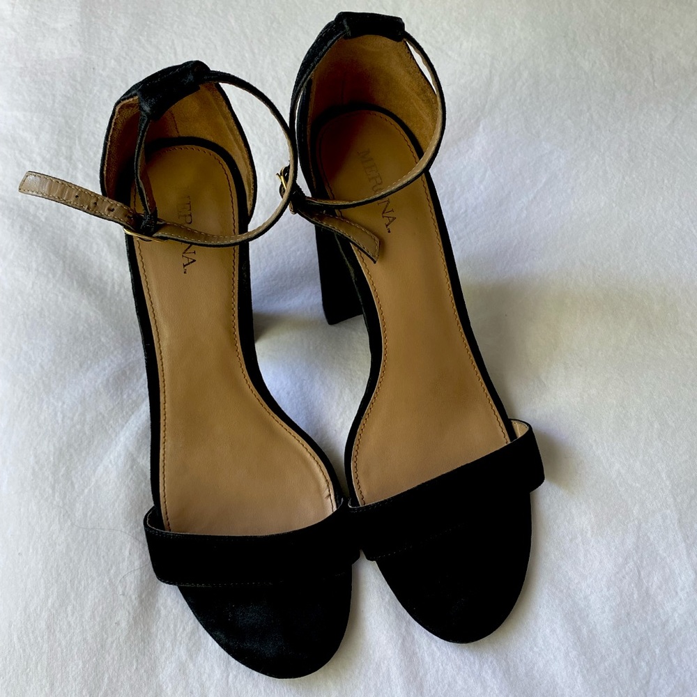 Black high heels